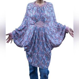 Batik LuZa Beaded Pink And Purple Dress